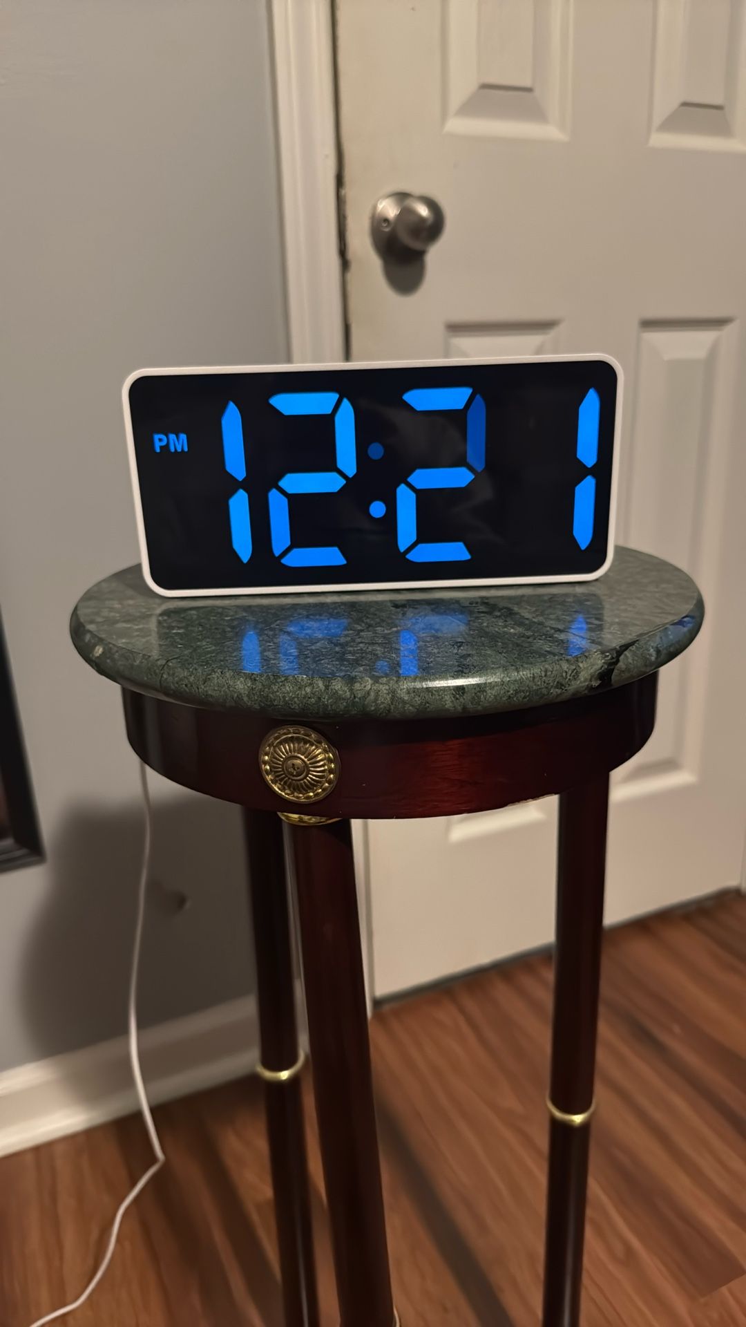 DreamSky Small Digital Alarm Clock for Bedroom, Large Big Assorted Colors