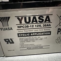 Lot of 10 UPS Batteries – 4 Yuasa, 4 TechPower, 2 APC Packs – $250 OBO