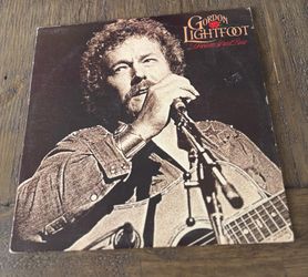 Gordon Lightfoot Dream Street Rose LP Vinyl Record Album