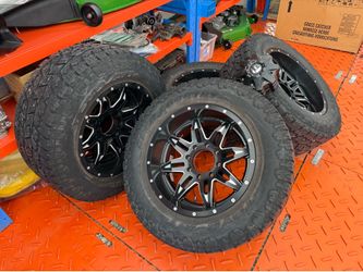 Ford Fuel wheels and Toyo tires 8x170 TOYO AT 35/12.5-20 Fuel wheels