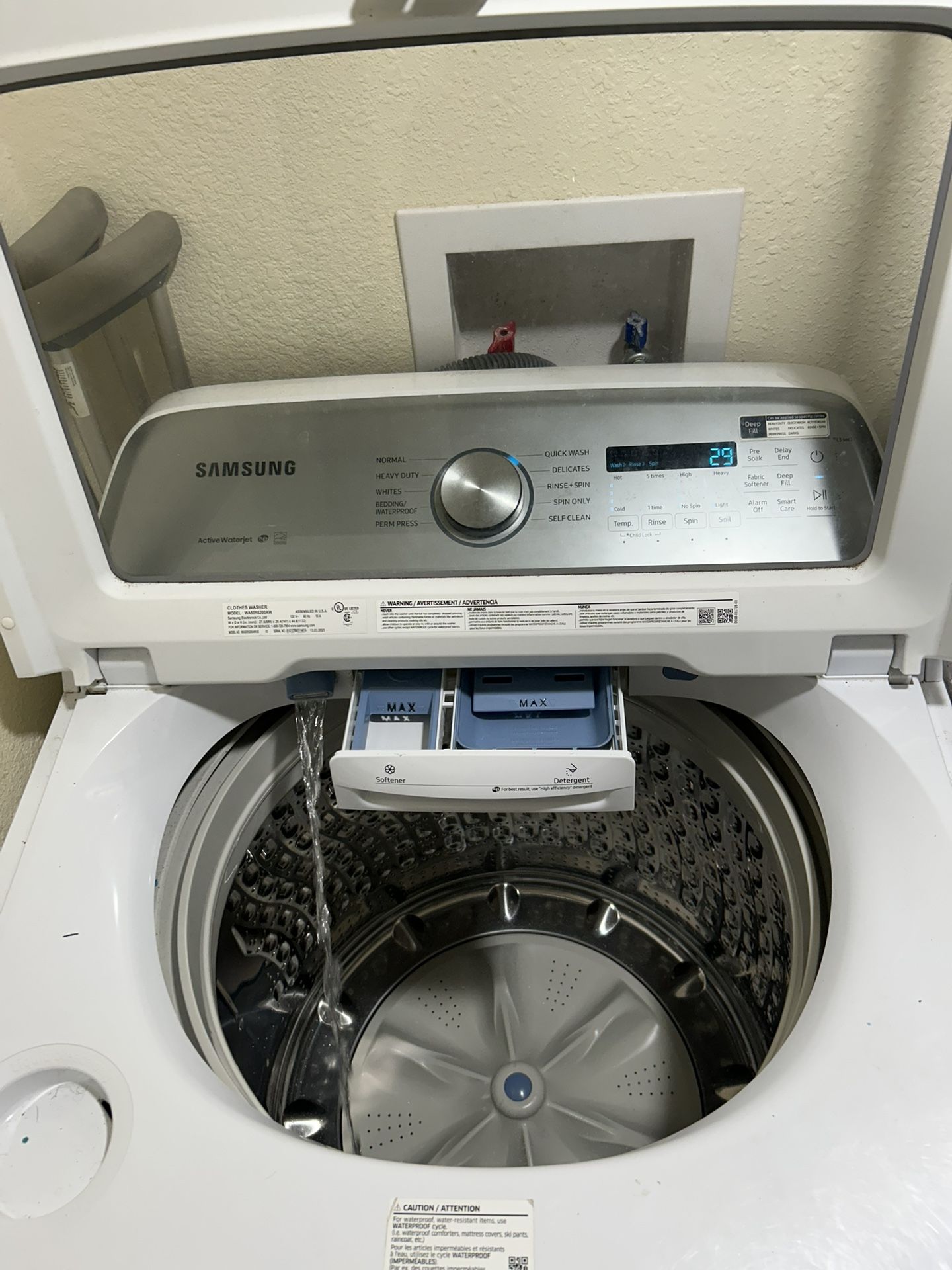 Smart Samsung Washer