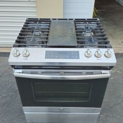 GE Stainless Steel Gas Stove