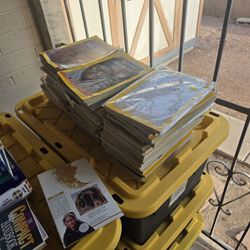 2000 Book Lot With 10 27 Gallon Totes