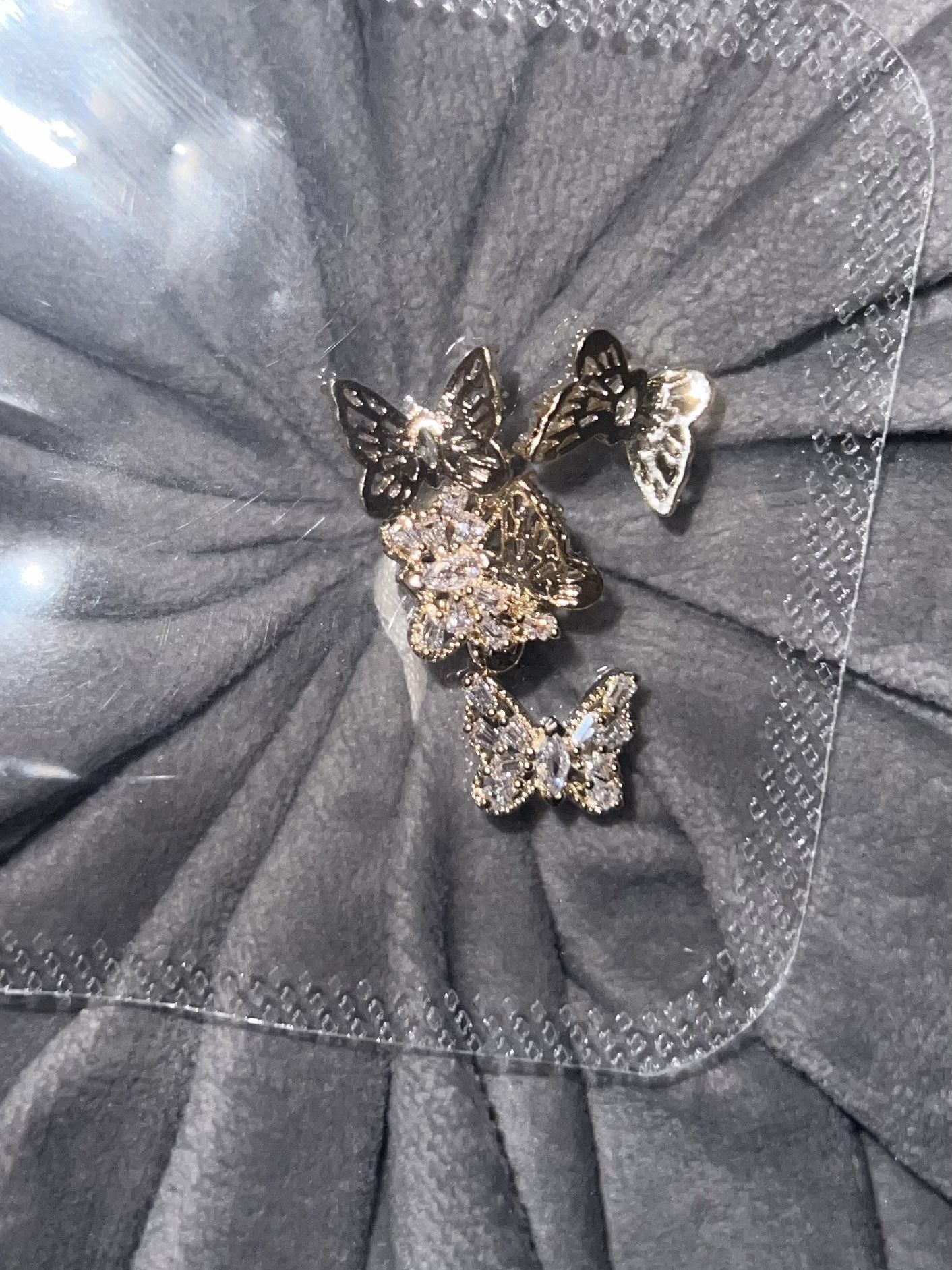 Butterfly Nail Charms