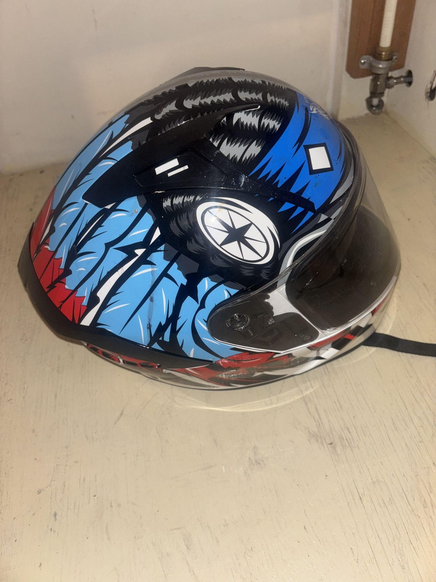 VCOROS Full Face Dual Visor Motorcycle Helmet for Adults Motorbike Street Bike Racing Helmets X9 DOT Approved with Black Visor