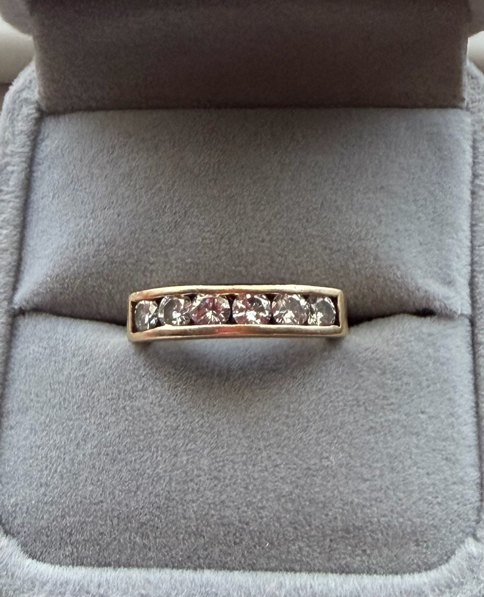 14k gold diamond ring