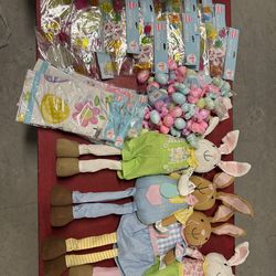 Easter decorations lot