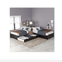 L Shape Twin Bed 