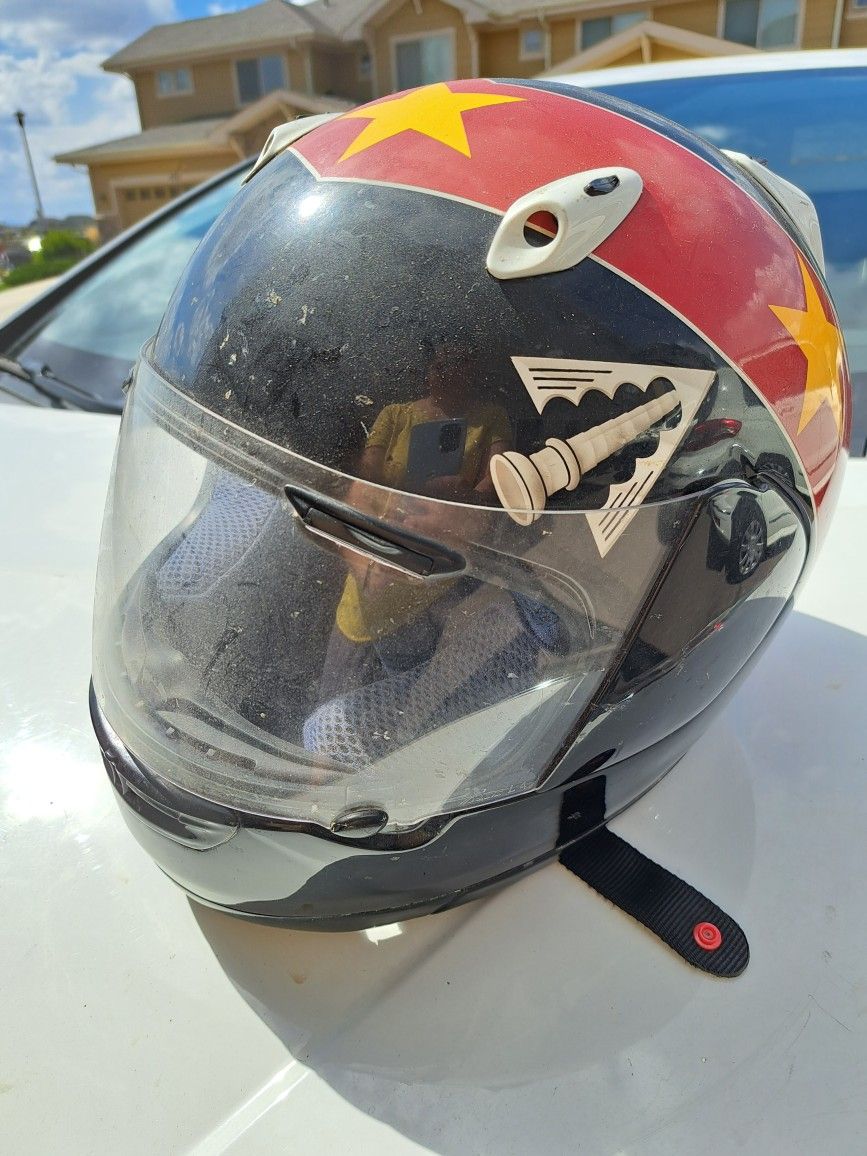 Arai Motorcycle Helmet (M) Custom Painted 