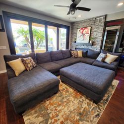 Comfy Blue Sectional