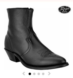 Sage Boots by Abilene Men's 7" Western Zip Boots