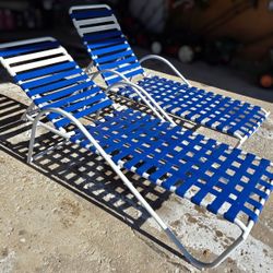 Adjustable Beach Chaise Lounge – Lightweight Aluminum Frame Set