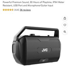 GREAT CONDITION JVC PORTABLE BLUETOOTH SPEAKER FOR SALE OR TRADE 