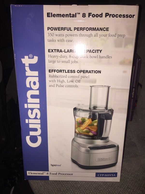 Cuisinart Elemental 8 Food Processor (CFP-16SVSA)