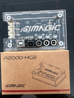 Simagic p2000 HCB with adaptor