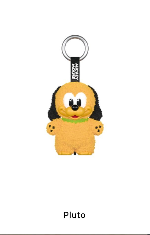 Mickey Family Cute Together Pluto