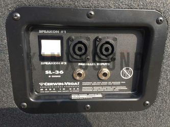 Cerwin Vega El 36d Passive 1000 Watt