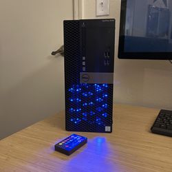 FAST Custom Built Dell Gaming PC / Intel Core i5 6500 CPU / 16GB RAM / 256GB SSD + 500GB HDD / GeForce GTX 960 GPU / DVD / Windows 11 Pro / RGB