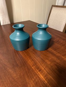Ceramic vase set of 2
