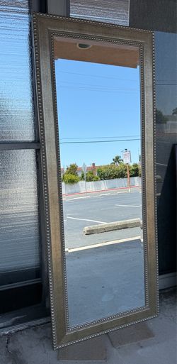 Large full length floor mirror 27” x 67”