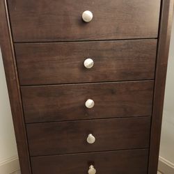 Chest and night stand brown