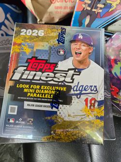 2026 Topps Finest MLB Baseball Card Box