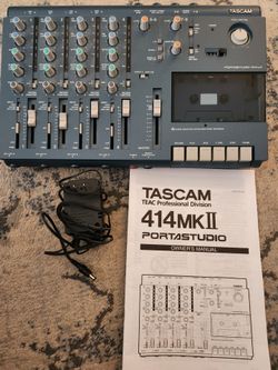 Tascam 4-track  (Model 414) mini-studio