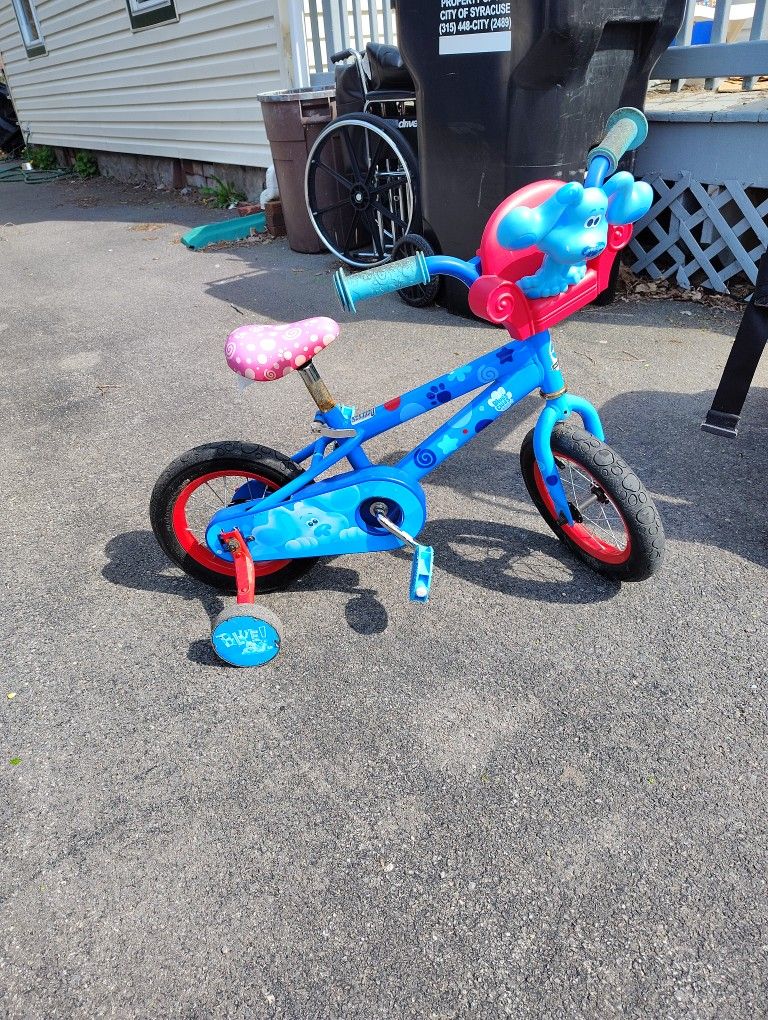 Blues Clues Childrens Bike.W Training Wheals