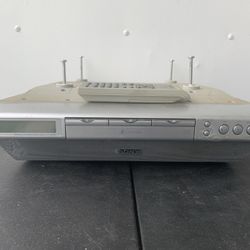 Sony ICF-CDK70 Under Cabinet Kitchen 3 Disc CD Changer AM/FM Stereo - W/Remote