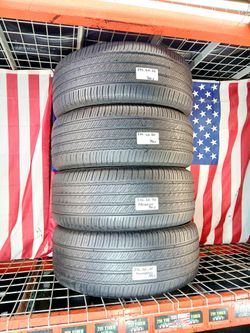 🇺🇸 4 USED TIRES 275/50R20 MICHELIN PRIMACY TOUR A/S 275 50 20