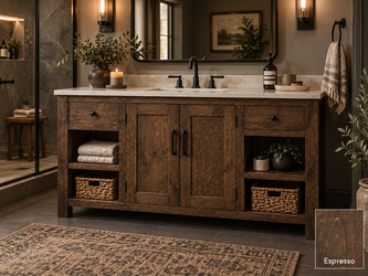 handmade bathroom vanity