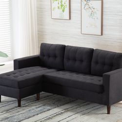 Black Sectional 