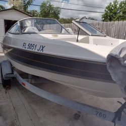 Bayliner 17 Feet Boat And Trailer