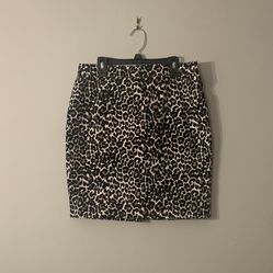 Leopard Print Pencil Skirt!