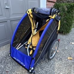 used burley bike trailer