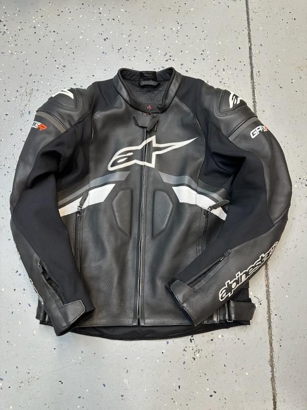 Alpinestar Motorcycle Leather Jacket Like New