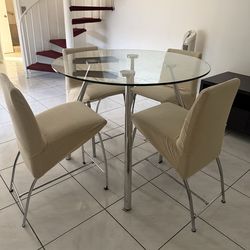 Table and chairs