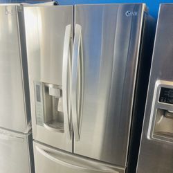 Lg Stainless Steel French Door Way  refrigerator