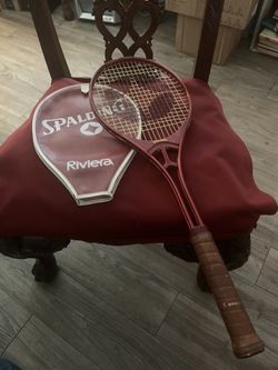 Spalding Riviera Tennis Racket In Great Condition 41/2L