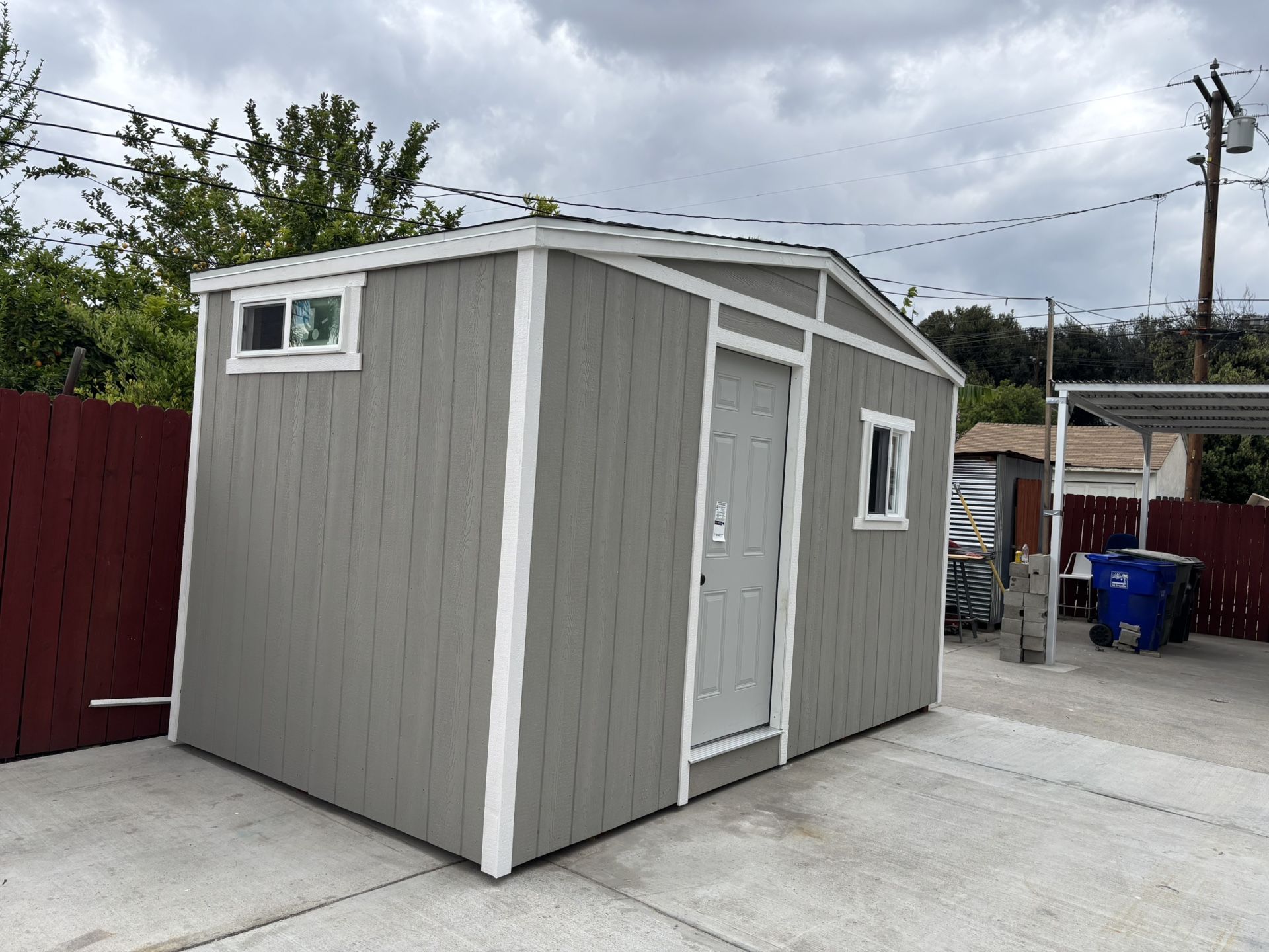 Storage shed!