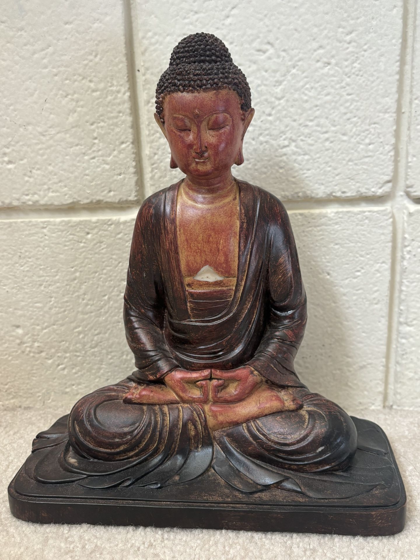 Wooden Buddha Statue