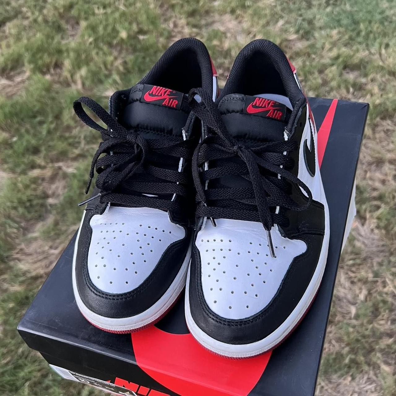 Jordan 1 Low Black Toe OG Sz10