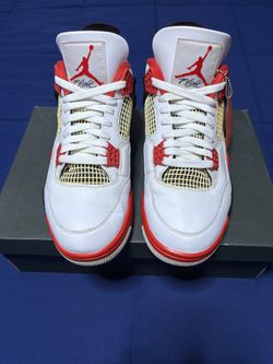 Jordan 4 Retro OG Fire Red 2020 Size 10