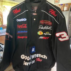 Dale Earnhardt Sr. #3 Jacket GM Goodwrench Vintage 90´s NASCAR JH Design Size L