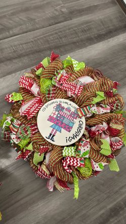 Christmas decor wreath