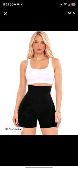 Vero milan high-waisted faja shorts