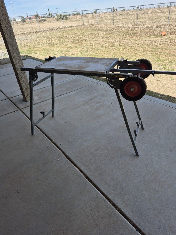 PORTABLE MITRE SAW TABLE $20