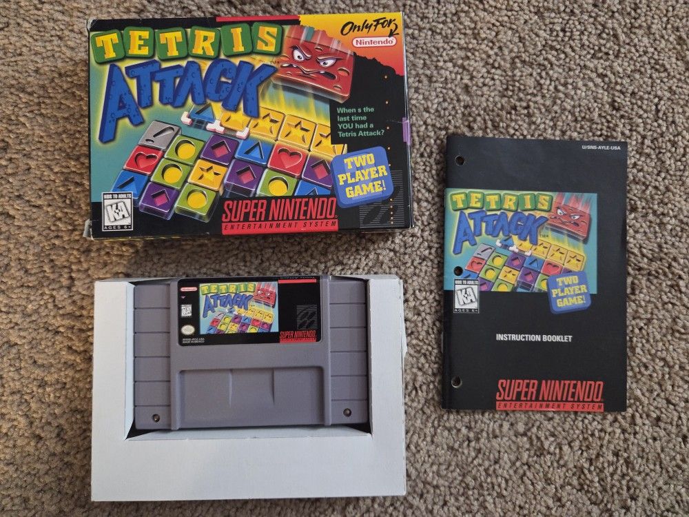 SNES - Tetris Attack