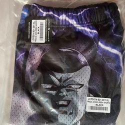 DARC SPORT DRAGON BALL Z FRIEZA & GOKU MESH SHORTS SIZE XL New W Tags (718/1000)