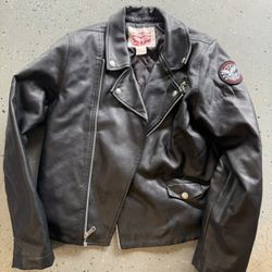Levi’s Leather Jacket Boys Size Large